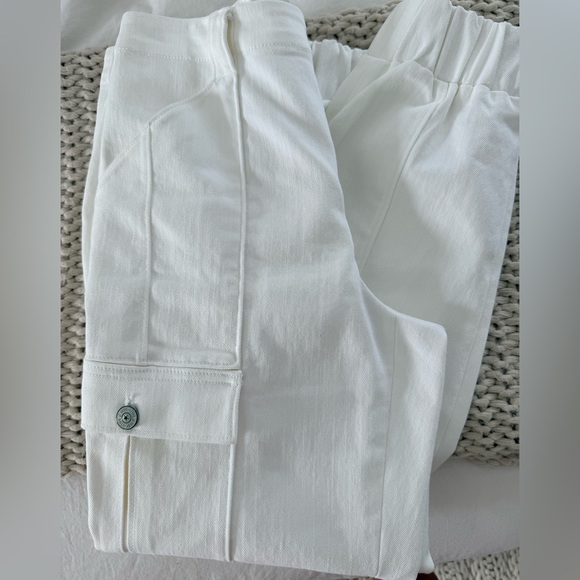 Cinq à Sept Kelly skinny Cargo Pants white NEW - Picture 8 of 8